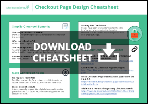 Checkout Page Optimization Cheatsheet