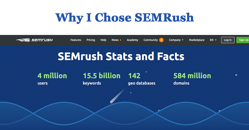 Why I Chose SEMRush For Online Store SEO Research and Intelligence