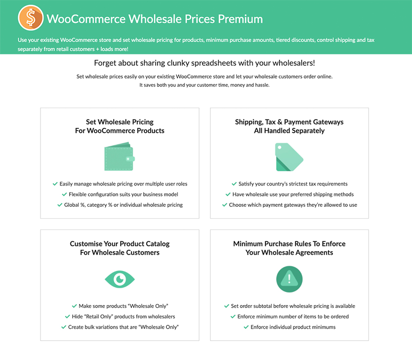 woocoommerce wholesale prices premium