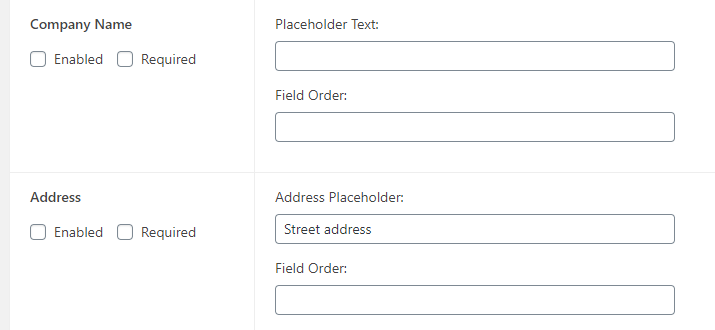 Enabling additional fields for your wholesale signup form.