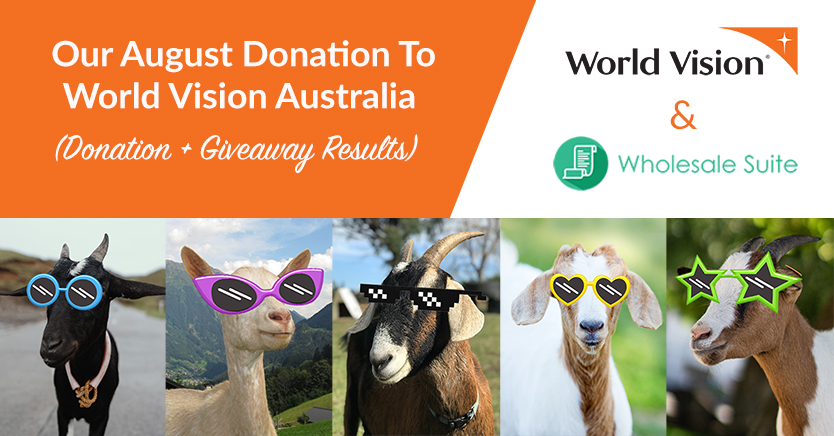 Our August Donation To World Vision Australia (Donation + Giveaway Results)