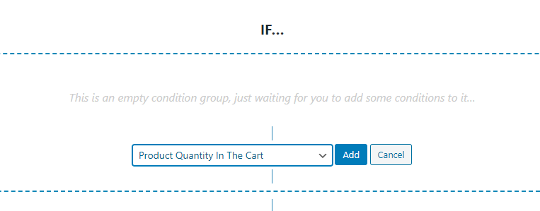 Configuring your cart restrictions.