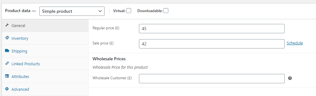 Adding wholesale prices to WooCommerce