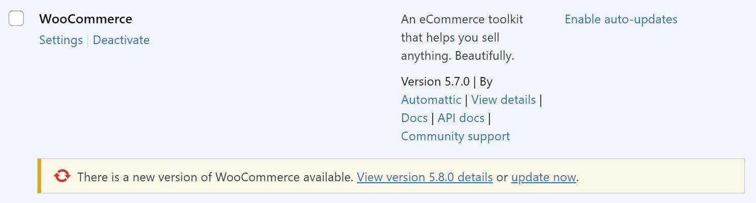 How to speed up WooCommerce by enabling auto-updates of plugins.