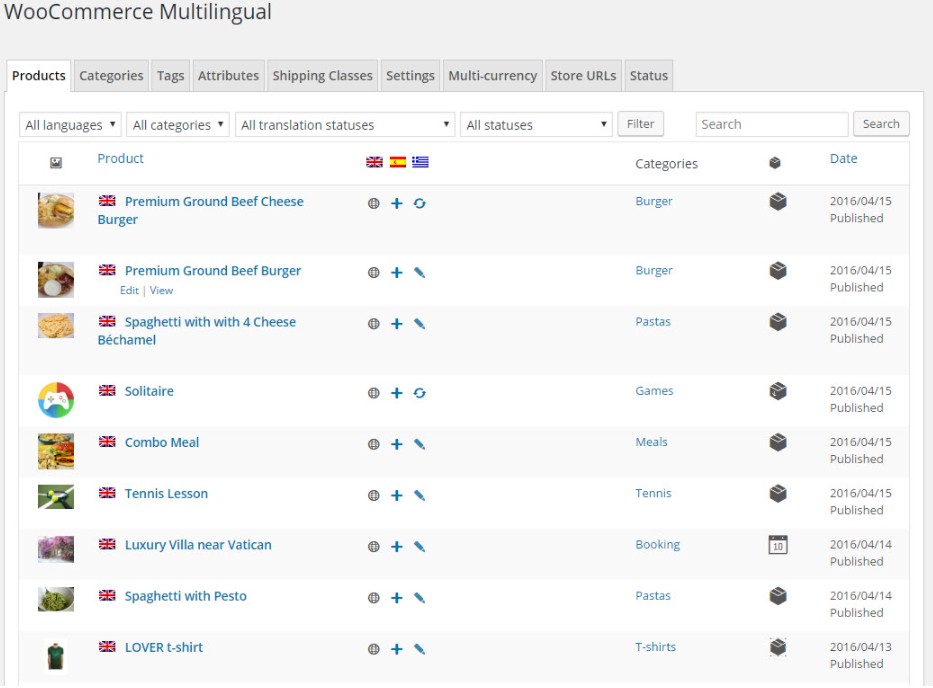 WooCommerce multilingual can translate your WooCommerce store. 