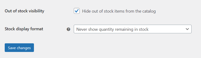 Hiding out-of-stock products in WooCommerce