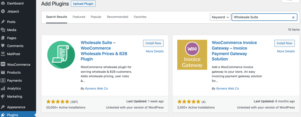 Add the Wholesale Suite plugin to set up WooCommerce bulk pricing.