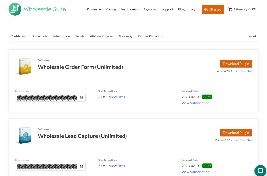 Begin your wholesale WooCommerce site by download WholeSale Suite