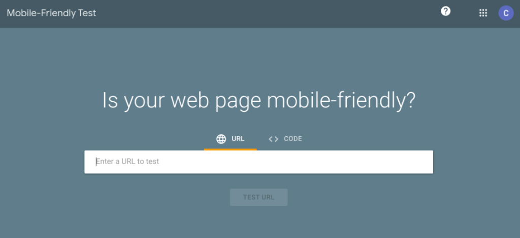 The Google Mobile-Friendly Test tool cann help make your website mobile-friendly