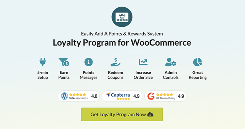 loyalty program for woocommerce