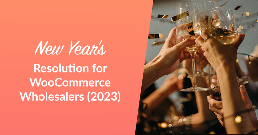 Wholesalers New Year's Resolution for WooCommerce (2023)