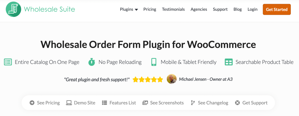 Wholesale Order Form gives you two amazing ways to display your WooCommerce product list