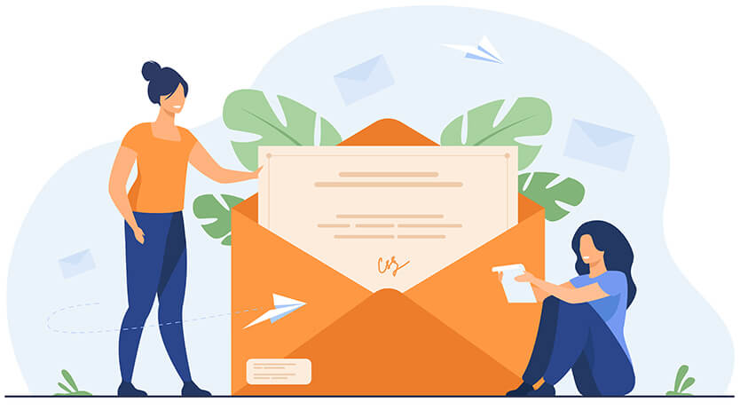 The wholesale email template can help increase sales.