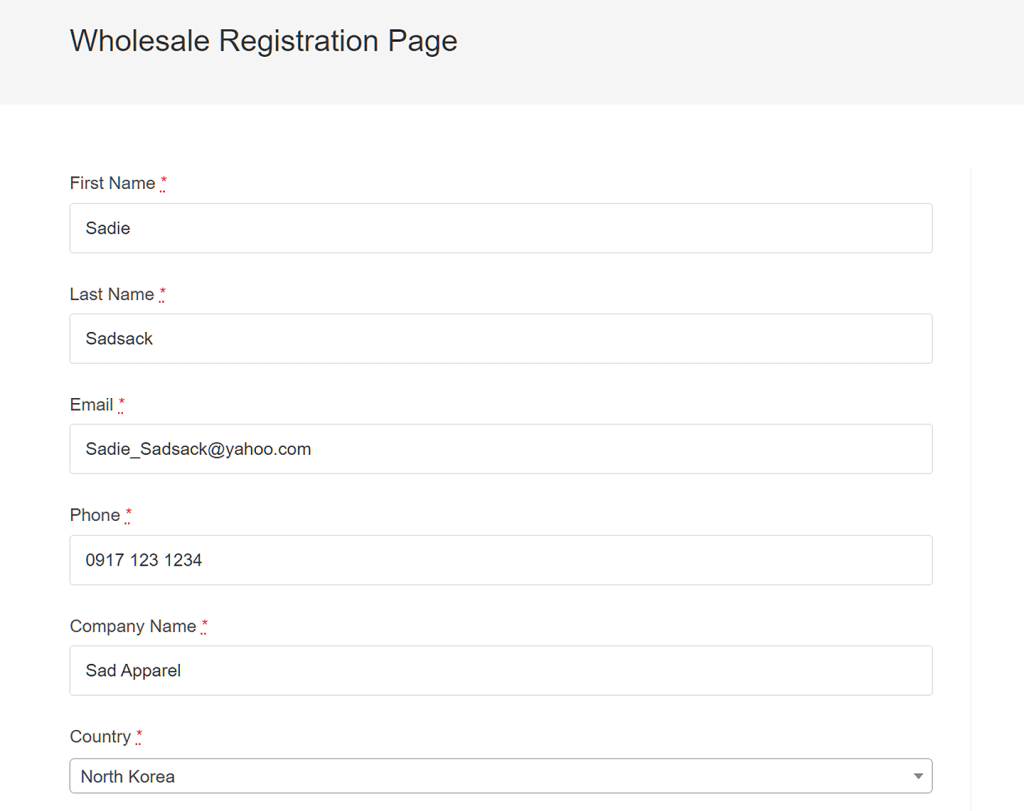 wholesale registration form