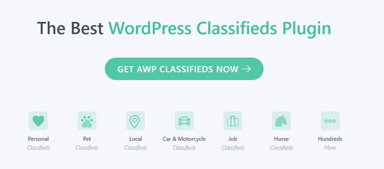 Another WordPress Classifieds Plugin