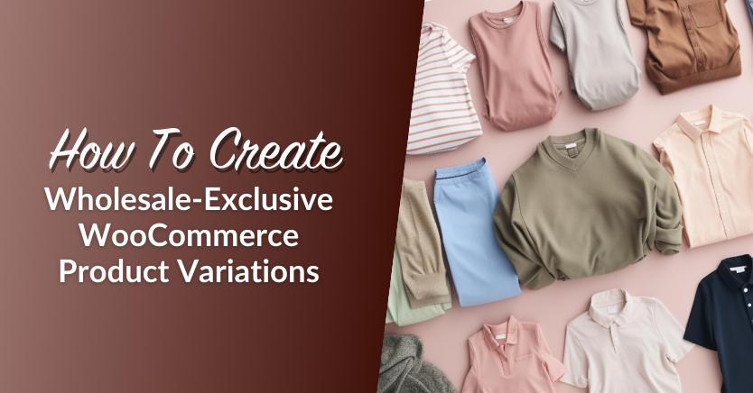 How To Create Wholesale-Exclusive WooCommerce Product Variations